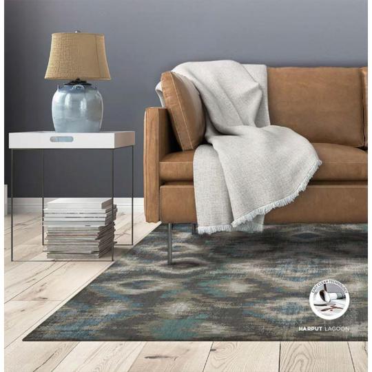 szonyeg harput_lagoon turkiz szurke textil design modern nappali dekoracio folttaszito country vintage gyapju mintas krem homok modern rusztikus nyaralo balaton szines kopottas szonyeg kilim patchwork moshato.jpg